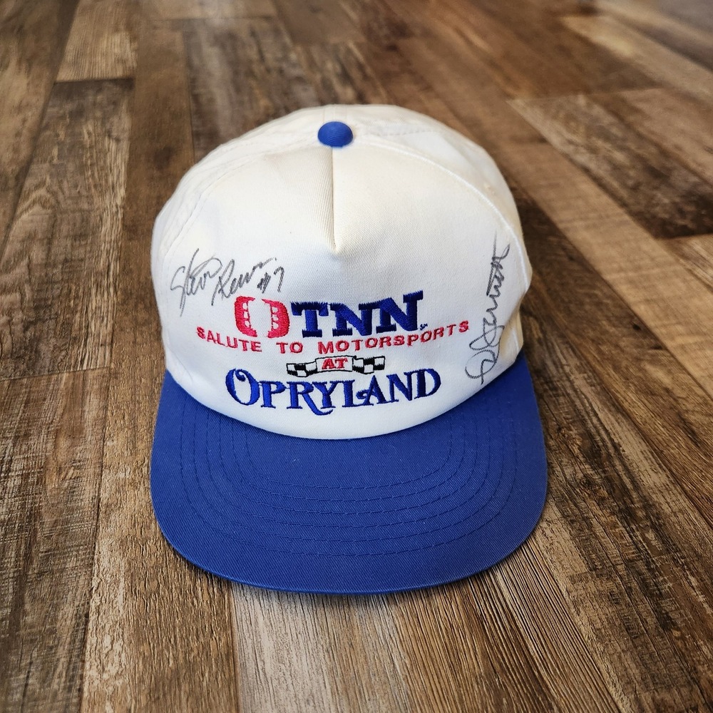 Vintage 1995 TNN Motorsports At Opryland  Stevie‎ Reeves Dale Jarrett Signed